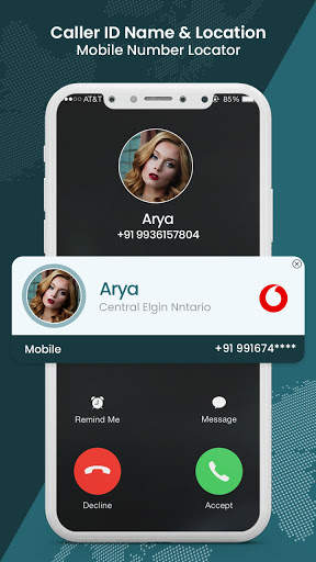 Caller ID Name & Location  Mobile Number Locator screenshot 1