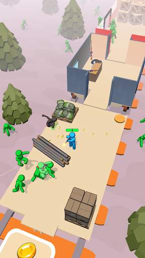 Pertahanan Kereta: Game Zombie screenshot 4