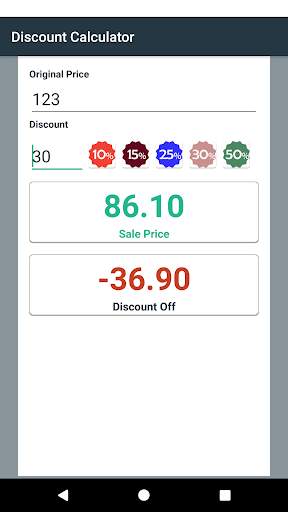 Discount Calculator screenshot 4