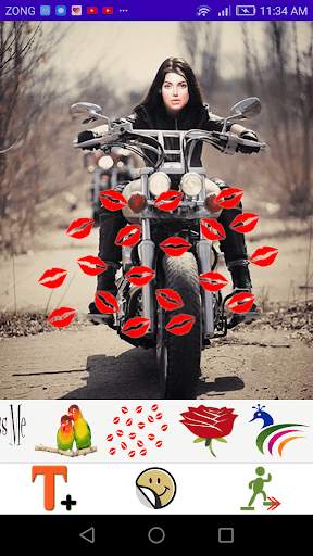 Girls Bike Cycle Photo Montage screenshot 5