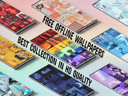 Aesthetic Collage Wallpaper screenshot 1
