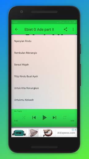 Lagu Ebiet G Ade Offline screenshot 4
