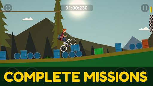 Draw Rider 2 Free - ألعاب سباق الدراجة السعيدة 5 تصوير الشاشة