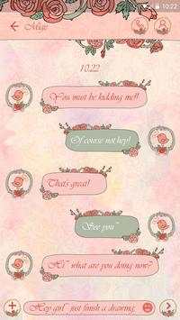 GO SMS MY LIFE THEME 3 تصوير الشاشة