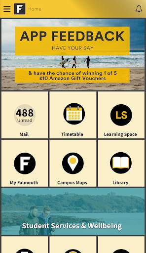 Falmouth University App скриншот 1
