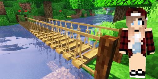Rope Bridge Mod for Minecraft screenshot 2