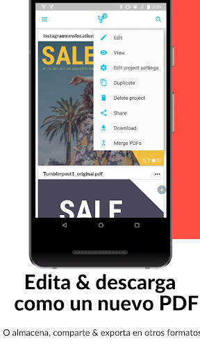 PDF Editor – ¡Edita todo! screenshot 3