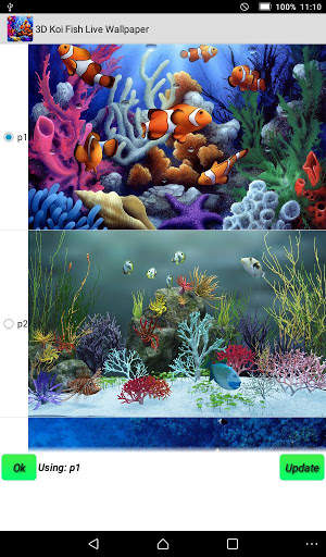 Koi Fish Live Wallpaper screenshot 7