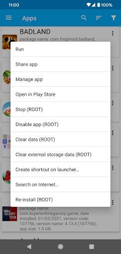 Gestor de aplicaciones screenshot 3