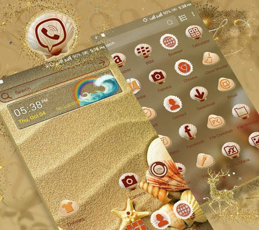 Seashell Launcher Theme screenshot 3