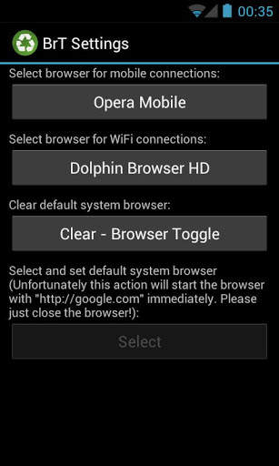 Browser Toggle screenshot 3