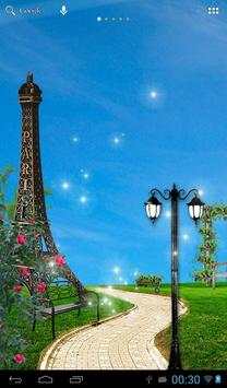 Summer paris live wallpaper screenshot 4