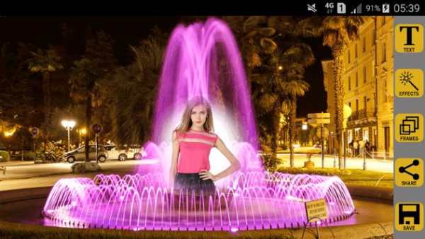 Water Fountain Photo Frames screenshot 4