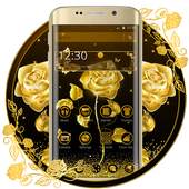 Golden Rose Launcher Theme 1.1.0