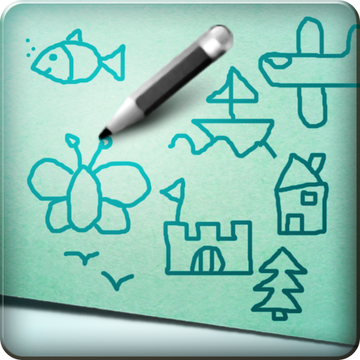 Learning to draw is fun icon
