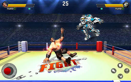 Ultimate Ring Fighting -  Robot Fight Wrestling screenshot 11