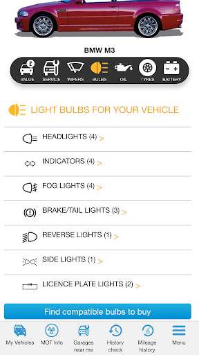 KnowYourCar: Free car check, vehicle help. MOT/TAX screenshot 5