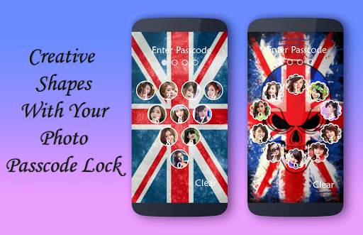 UK Flag Lock Screen screenshot 2