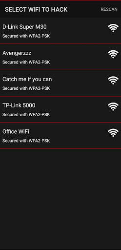 WiFi Password Hacker Simulator screenshot 2