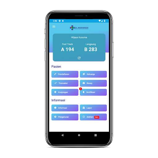 e-Patient RSDM screenshot 2