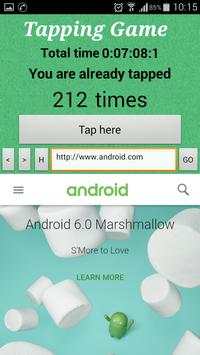 Tap to top with web browser screenshot 2