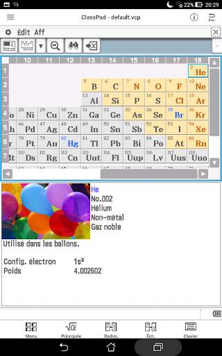CASIO ClassPad screenshot 5