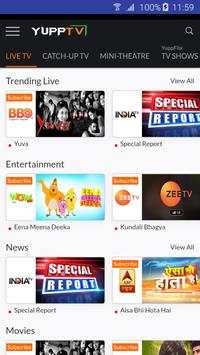 YuppTV screenshot 1