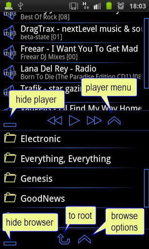 Trax Music Player screenshot 3