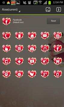 Rose go launcher theme screenshot 4