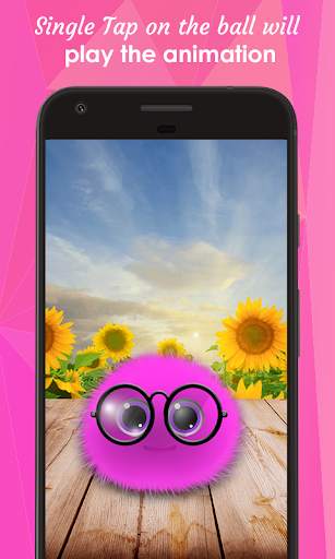 Fluffy Ball Live Wallpaper screenshot 3