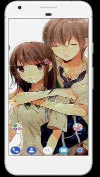 Best Anime Couple Wallpaper 2 تصوير الشاشة