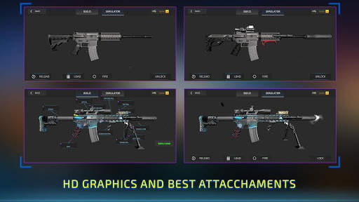 Gun Simulator: gun builder 3D screenshot 2