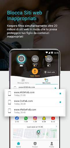 Keepers – App di Parental Control screenshot 6