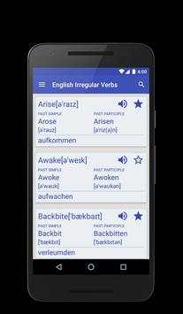 English Irregular Verbs screenshot 1