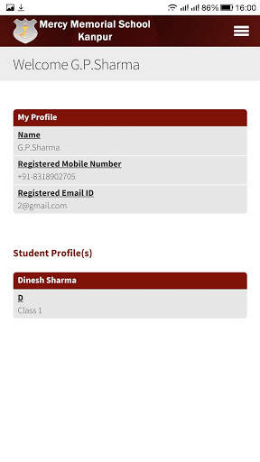 MMS Parents App screenshot 4