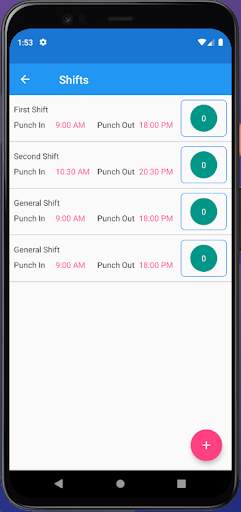 Attendance Master App-GPS+Wifi screenshot 14