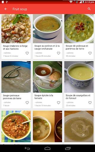 Recettes de soupe screenshot 7