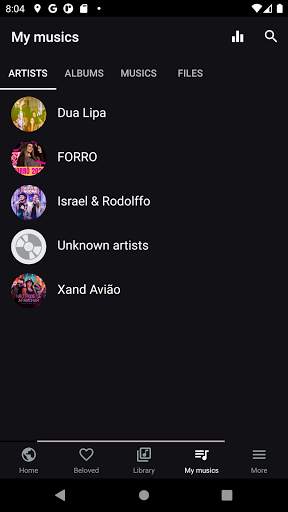 Whatlisten: Player de música screenshot 5