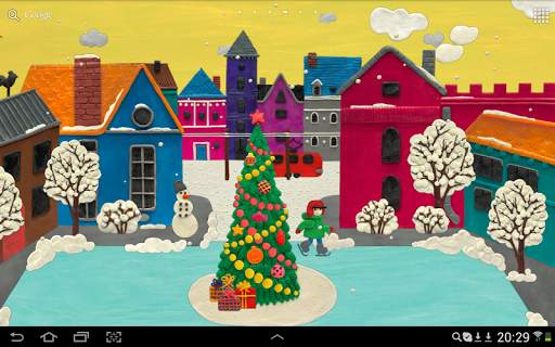 Winter town Live wallpaper HD screenshot 16