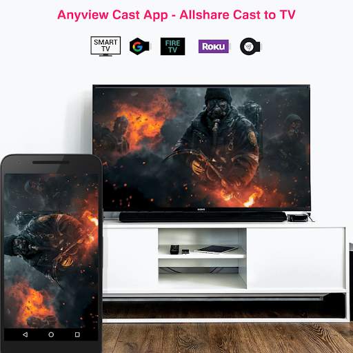Any View Cast Screen Mirroring Miracast TV Display 1 تصوير الشاشة