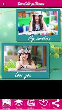 Cute Collage Frame 4 تصوير الشاشة