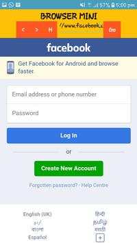 Browser MINI स्क्रीनशॉट 2