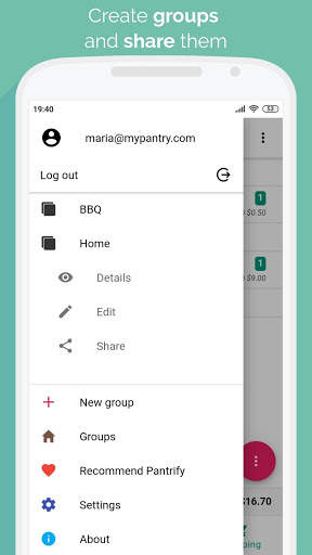 Lista della spesa e della dispensa - Pantrify screenshot 5