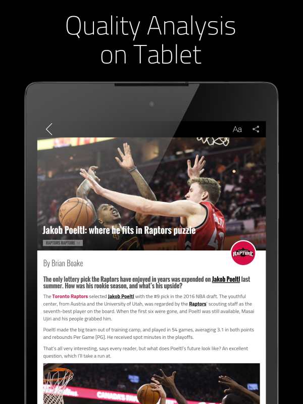 Raptors Rapture: Raptors News screenshot 6
