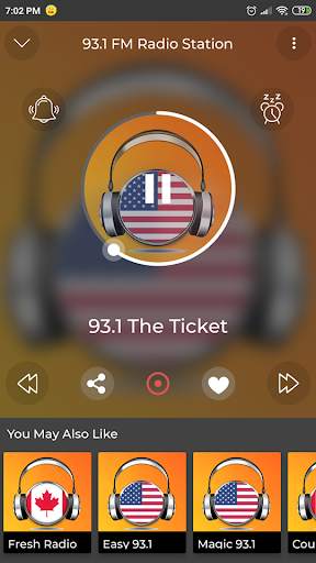 93.1 fm radio App fm radio 93.1 скриншот 6