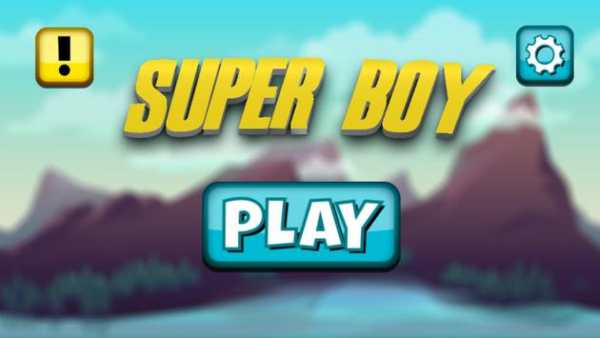 Super Running Boy - Super World - Super Running screenshot 1
