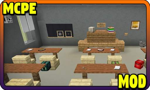 School Equipments Addon MCPE - Minecraft Mod screenshot 2