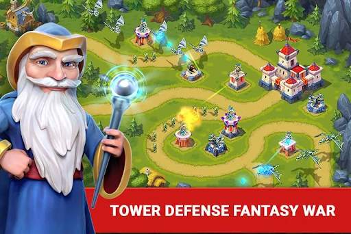 Toy Defense Fantasy — defesa de torre screenshot 1