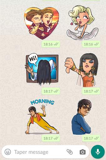 New Funny Celebrity Sticker for WhatsApp 2020 screenshot 2