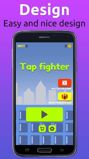 Run and hit ninja game one tap screenshot 1